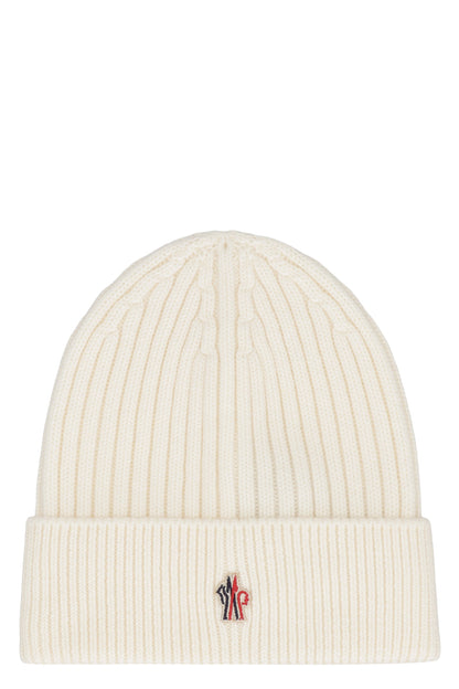 MONCLER GRENOBLE Men's Wool Ribbed Hat