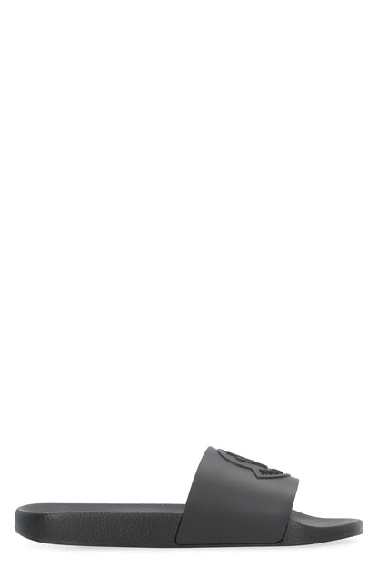 MONCLER Rubber Slide Sandals for Men - FW25 Collection
