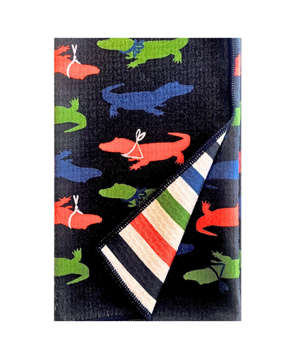 Spirit Gator Double-Sided Tea Towel