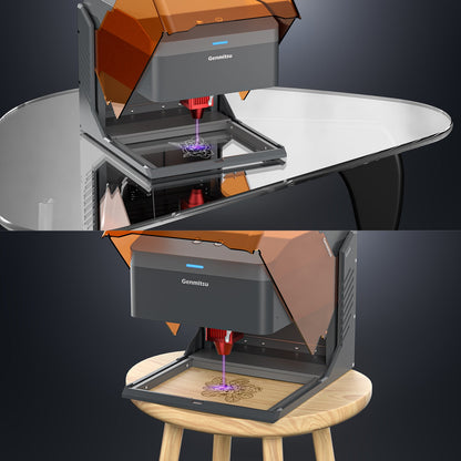 Kiosk Laser Engraver Machine, Compact, Open-to-use, 2.5W/5W/10W, Home Laser Cutter with Acrylic Enclosure — photo 4 of 10
