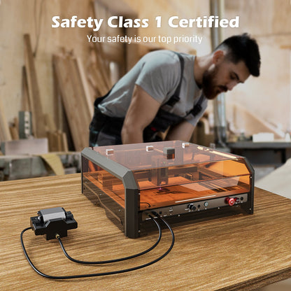 L8 Laser Engraver Machine, 20W/40W Power, 40000mm/min High Speed All-in-one, Air Assist, Lightburn Camera — photo 10 of 10