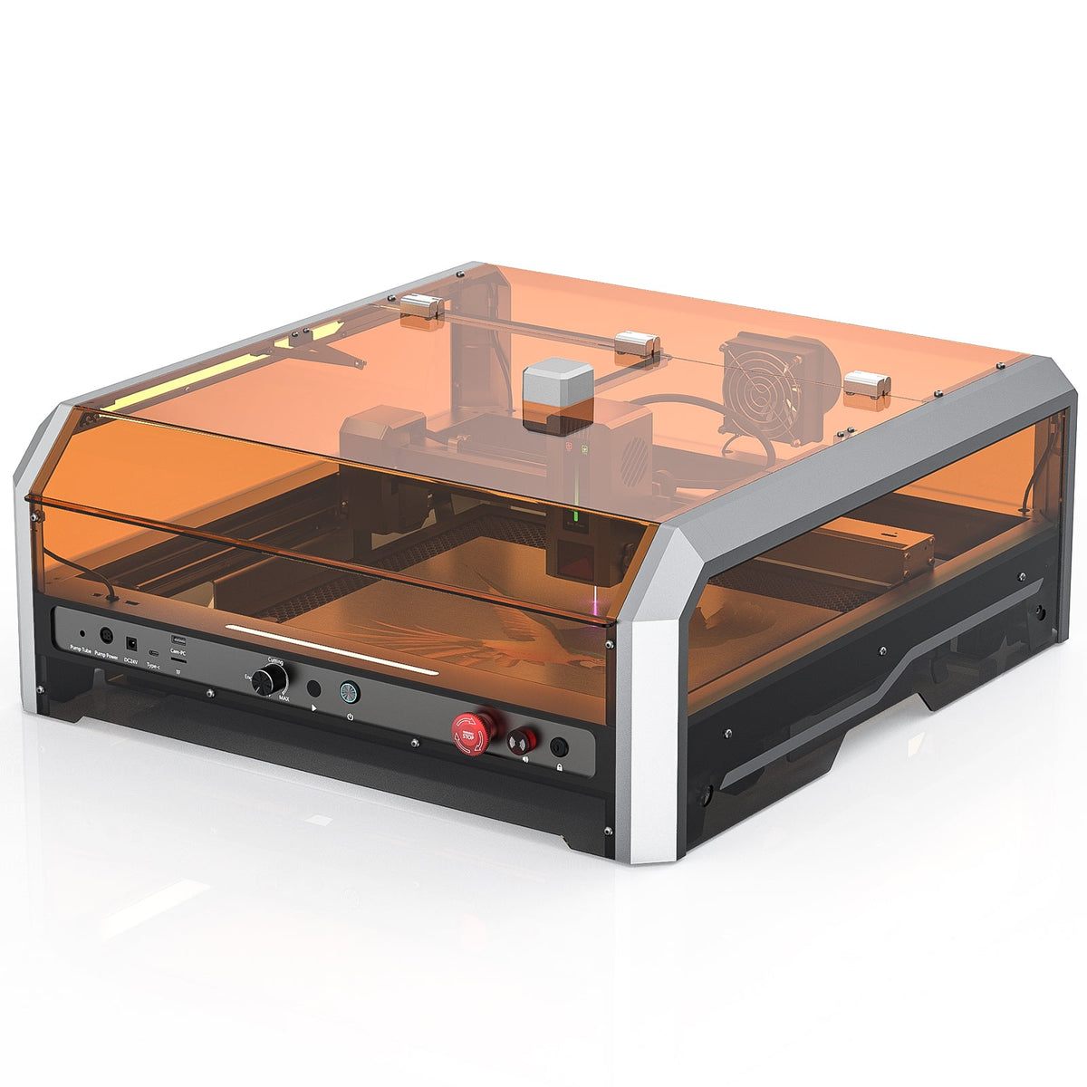 L8 Laser Engraver Machine, 20W/40W Power, 40000mm/min High Speed All-in-one, Air Assist, Lightburn Camera — photo 1 of 10