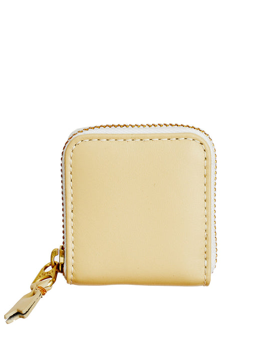 COMME DES GARÇONS WALLET Mini Leather Coin Purse with Zip