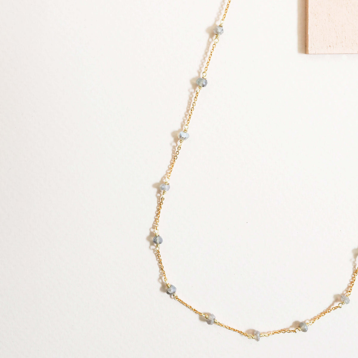 Ballet Chain - Gold Labradorite Layering Chain
