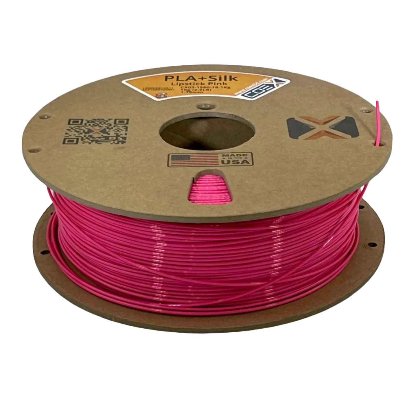 Lipstick Pink PLA+Silk