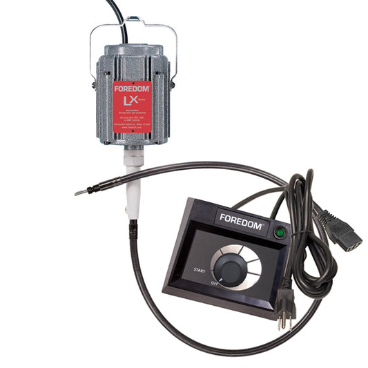 M.LX Hang-Up Motor with C.EMX-2 Dial Control - Foredom
