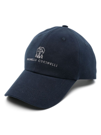 BRUNELLO CUCINELLI Garment-Dyed Twisted Cotton Gabardine Baseball Cap