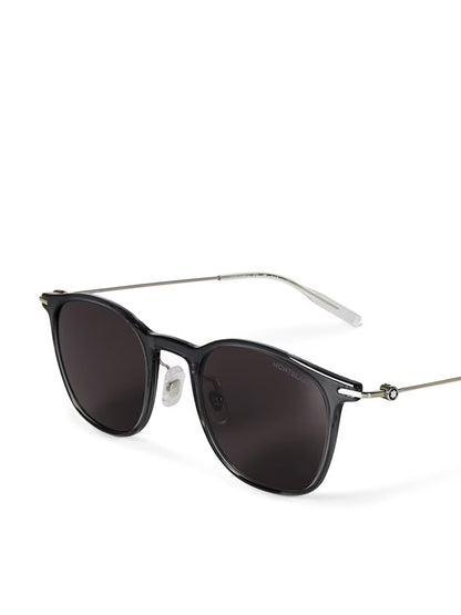 MONTBLANC Men's Signature Logo Sunglasses 49mm Lens