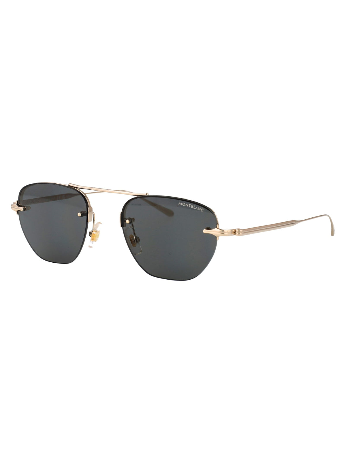 MONTBLANC Men's Classic Metal Sunglasses