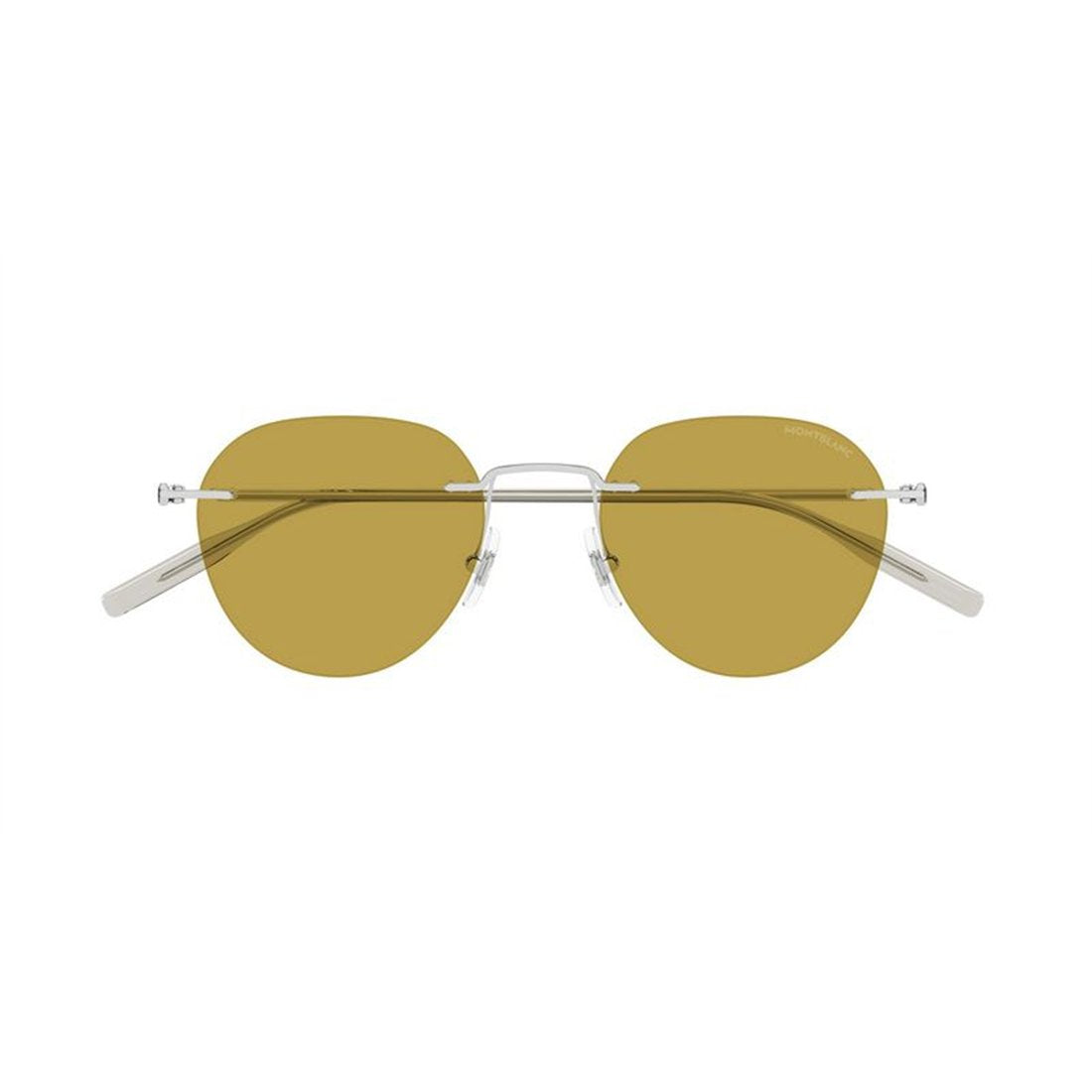 MONTBLANC Stylish Men's Mini Metal Sunglasses