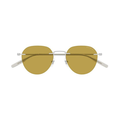 MONTBLANC Stylish Men's Mini Metal Sunglasses