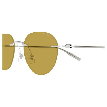 MONTBLANC Stylish Men's Mini Metal Sunglasses