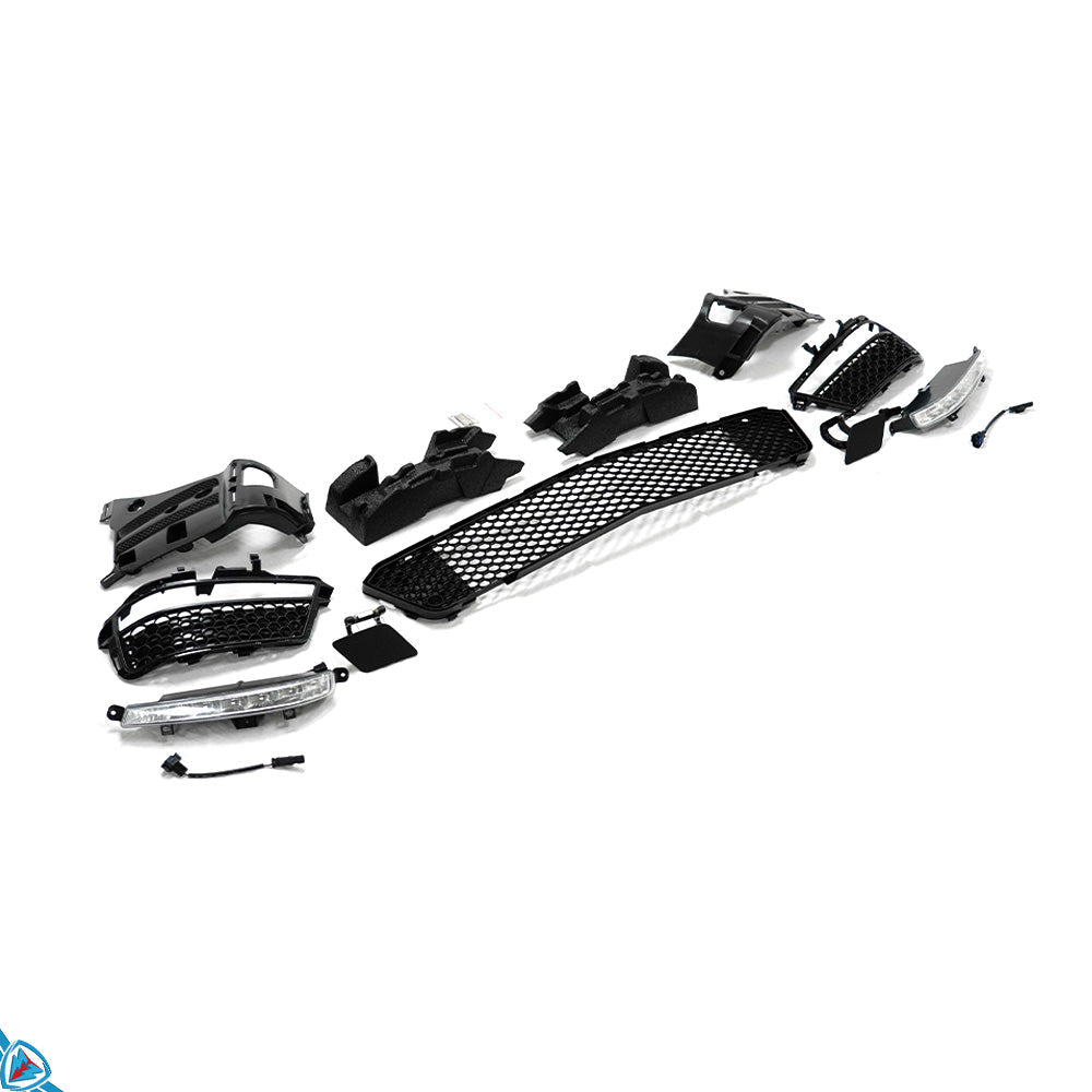 2007-2013 Mercedes-Benz S-Class (W221) S63 S65 AMG Style Polypropylene Front Bumper Conversion Kit | E3Tuning — photo 5 of 10