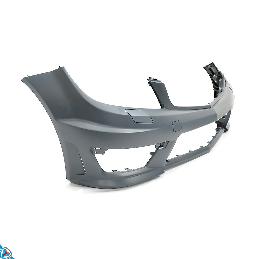2012-2014 Mercedes-Benz C-Class Facelift (W204) C63 AMG Style Polypropylene Front Bumper Conversion Kit | E3Tuning — photo 3 of 10