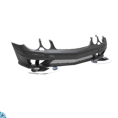 2007-2009 Mercedes-Benz E-Class Facelift (W211) E63 AMG Style Polypropylene Front Bumper Conversion Kit | E3Tuning — photo 1 of 10