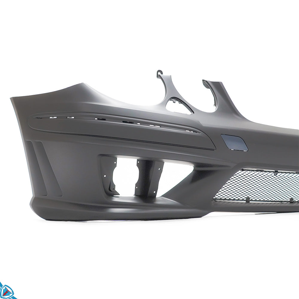 2007-2009 Mercedes-Benz E-Class Facelift (W211) E63 AMG Style Polypropylene Front Bumper Conversion Kit | E3Tuning — photo 6 of 10
