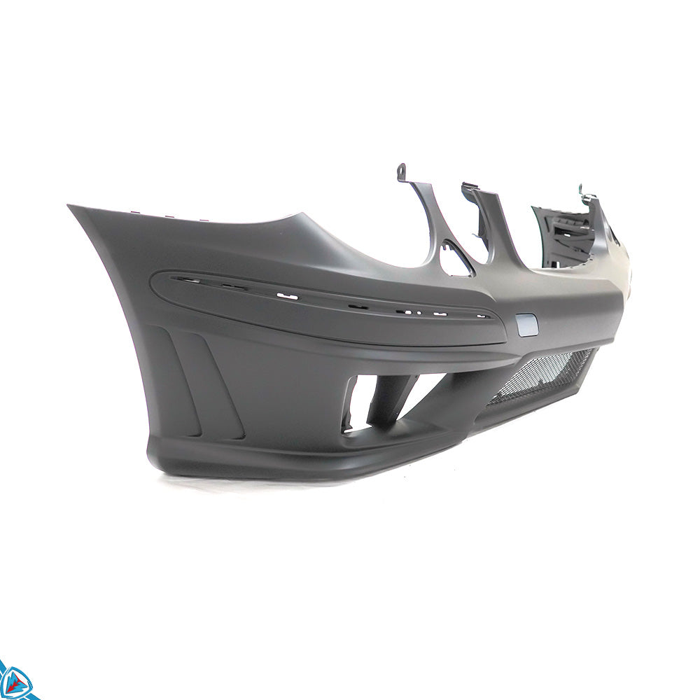 2007-2009 Mercedes-Benz E-Class Facelift (W211) E63 AMG Style Polypropylene Front Bumper Conversion Kit | E3Tuning — photo 3 of 10