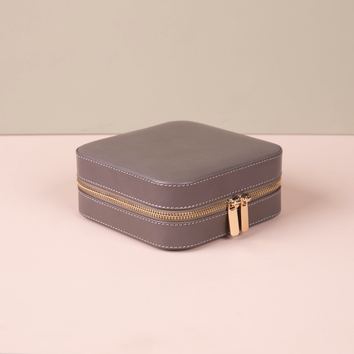 Luxury Travel Jewelry Box – Gray - Palermo