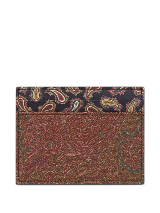 ETRO Paisley Mini Card Case