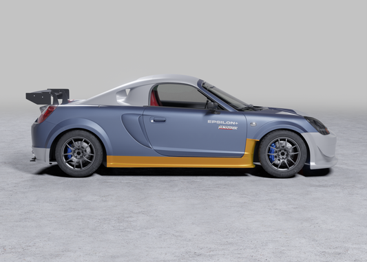 Side Skirt Fender Combo – Toyota MR2 Spyder (ZZW30, 2000-2005) — photo 2 of 10