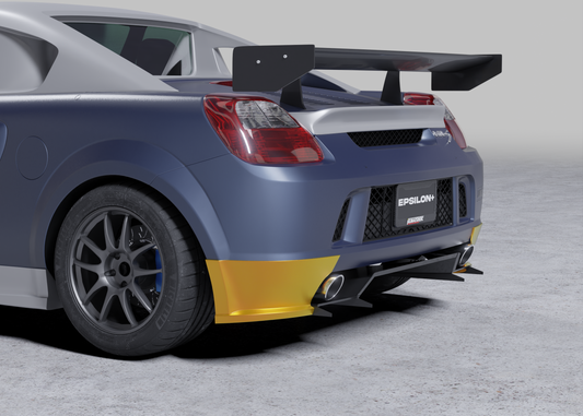 Rear Bumper Spats – Toyota MR2 Spyder (ZZW30, 2000-2005) — photo 2 of 8