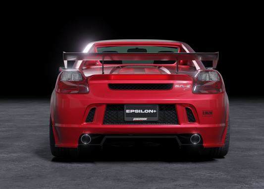Diffuser V1+ – Toyota MR2 Spyder (ZZW30, 2000-2005) — photo 2 of 8