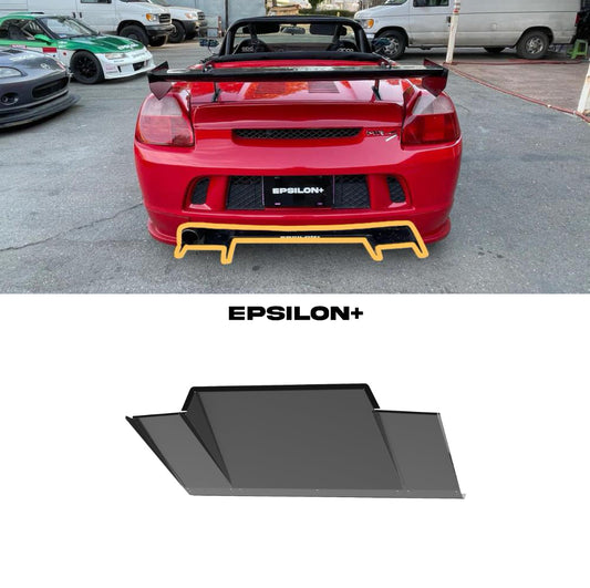 Diffuser V1+ – Toyota MR2 Spyder (ZZW30, 2000-2005) — photo 1 of 8