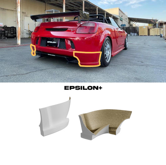 Rear Bumper Spats – Toyota MR2 Spyder (ZZW30, 2000-2005) — photo 1 of 8