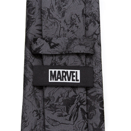 Venom Dark Gray Action Men's Tie
