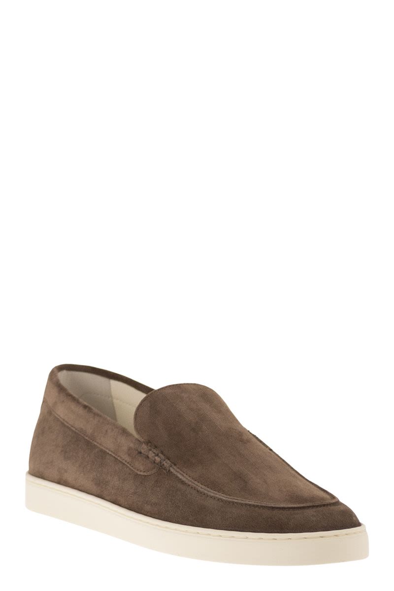 BRUNELLO CUCINELLI Men's Suede Loafer