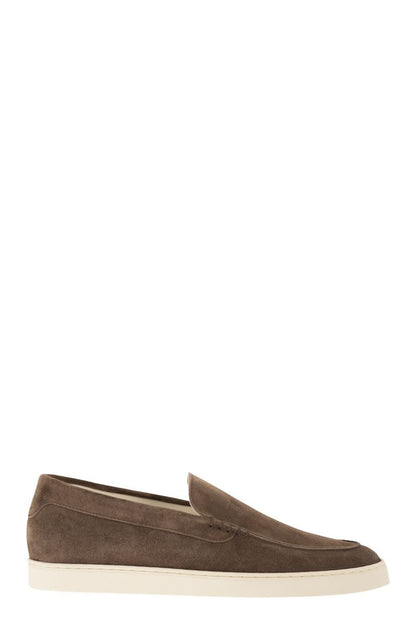 BRUNELLO CUCINELLI Men's Suede Loafer