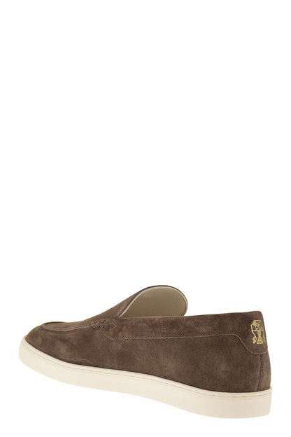 BRUNELLO CUCINELLI Men's Suede Loafer