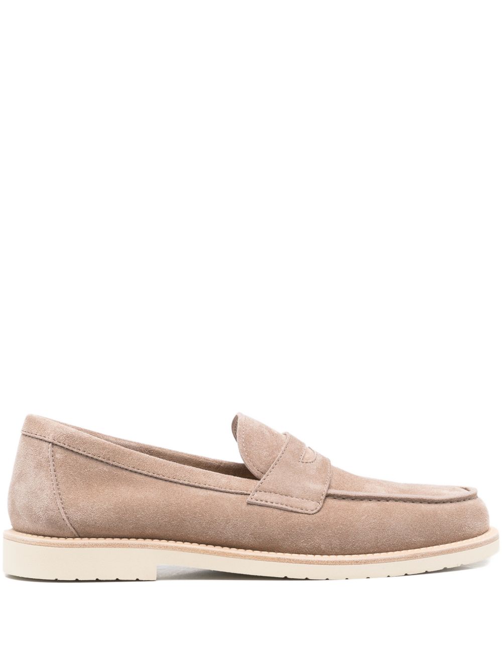 BRUNELLO CUCINELLI Men's Classic Leather Loafers
