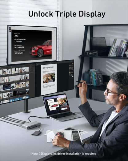 Anker <b>563</b> USB-C Docking Station (10-in-1) — photo 3 of 7