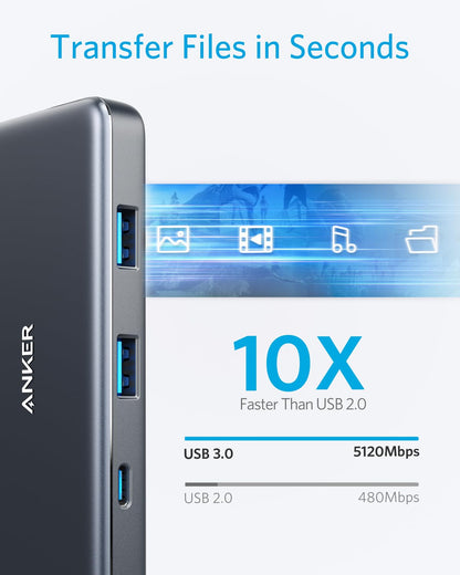 Anker <b>341</b> USB-C Hub (7-in-1) — photo 5 of 6