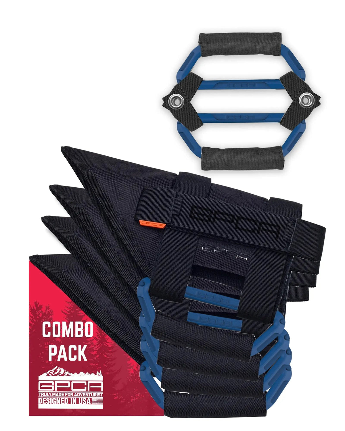 GP-Grip PRO Foldable Color Handles — Jeep Wrangler (2007–2023)