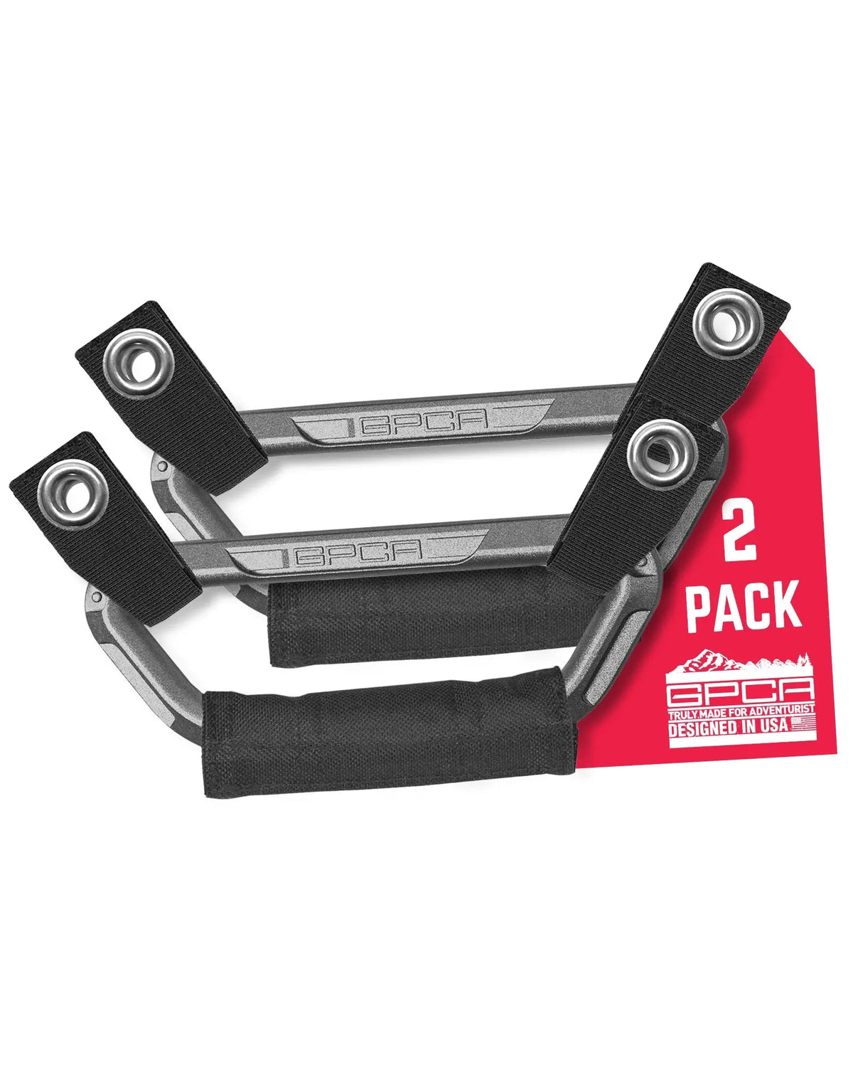GP-Grip PRO Foldable Color Handles — Jeep Wrangler (2007–2023)