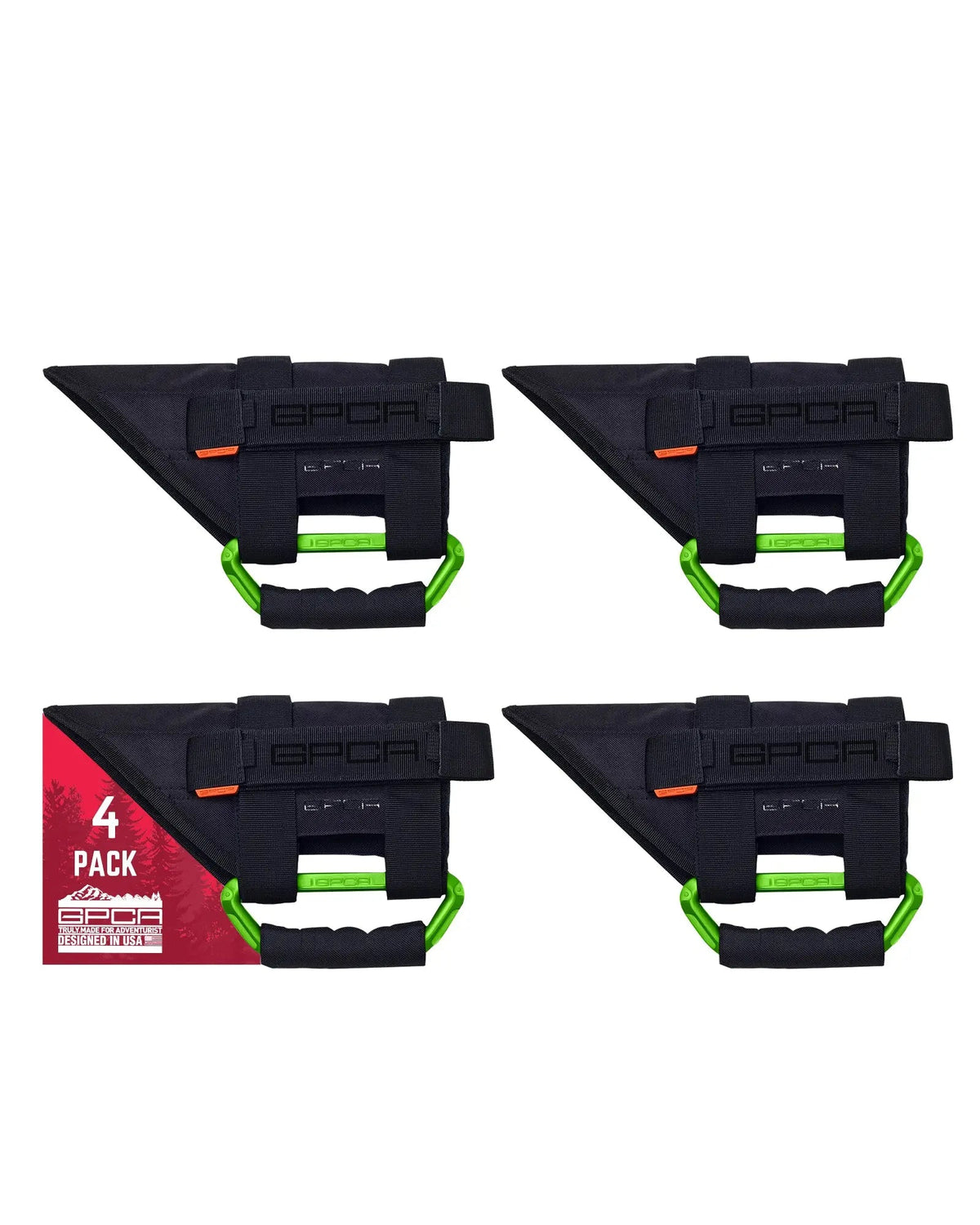 GP-Grip PRO Foldable Color Handles — Jeep Wrangler (2007–2023)