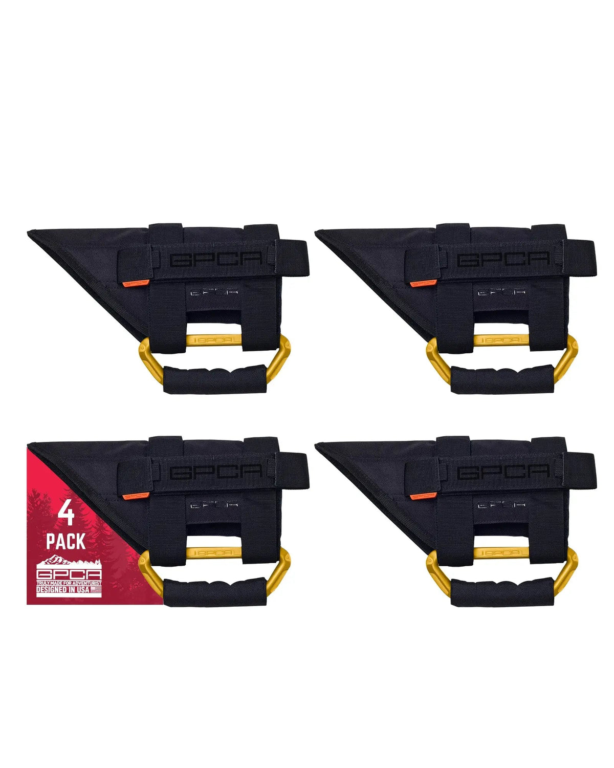 GP-Grip PRO Foldable Color Handles — Jeep Wrangler (2007–2023)