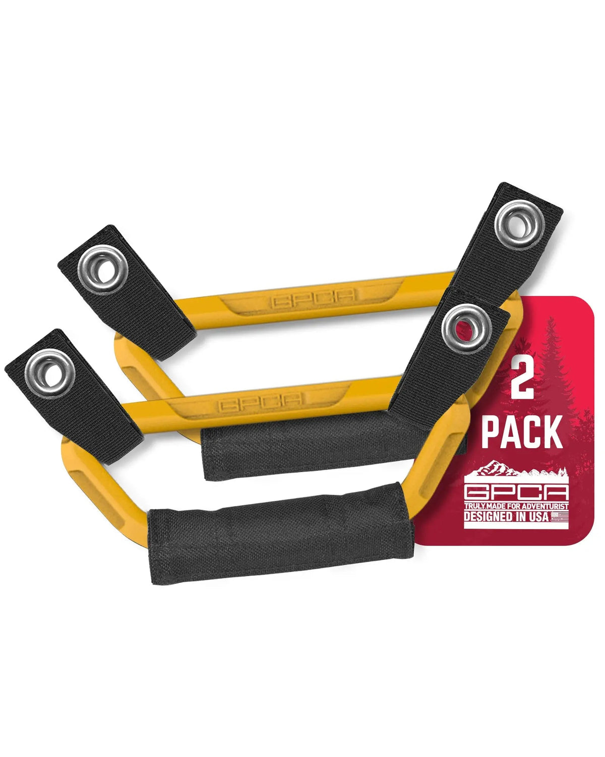 GP-Grip PRO Foldable Color Handles — Jeep Wrangler (2007–2023)