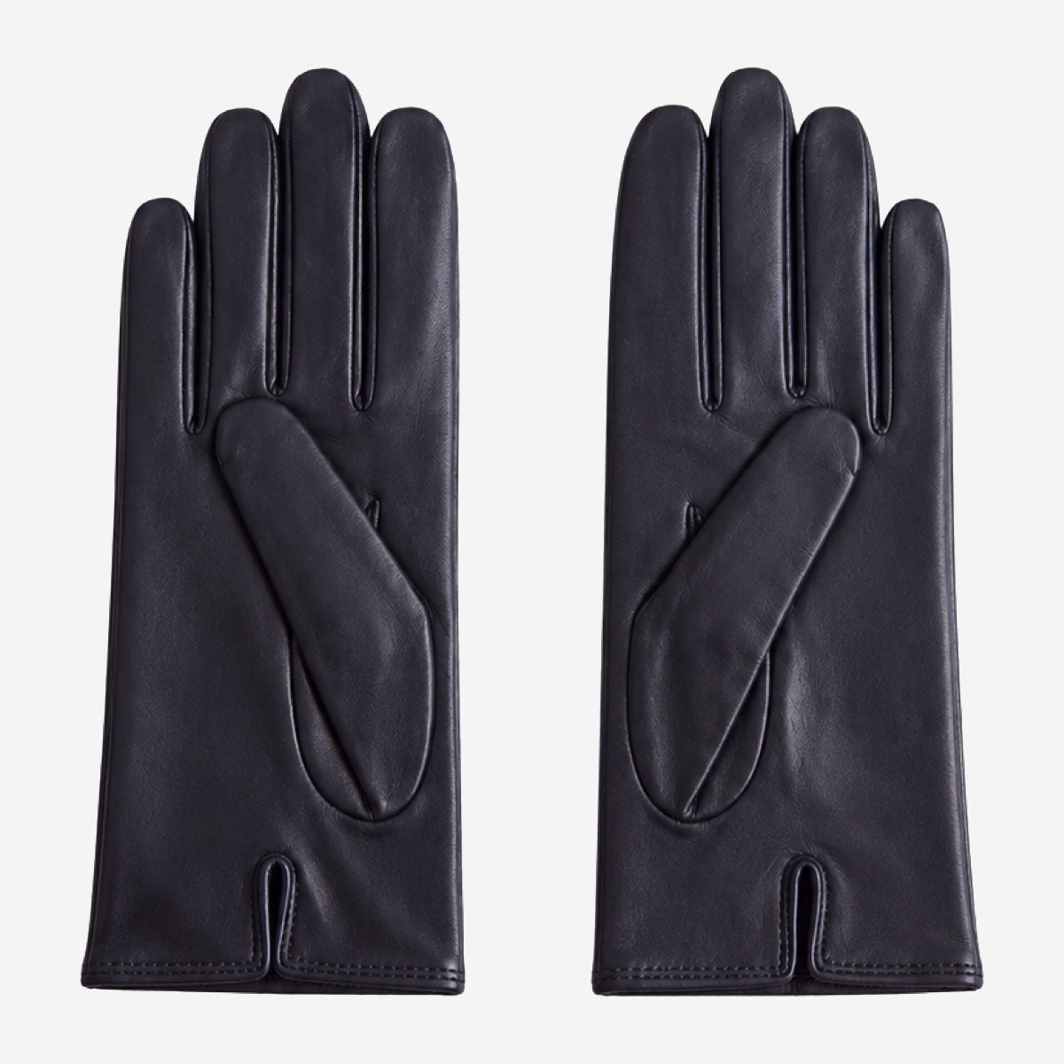 Marcella (black) - Unlined women’s lambskin leather gloves — photo 2 of 10