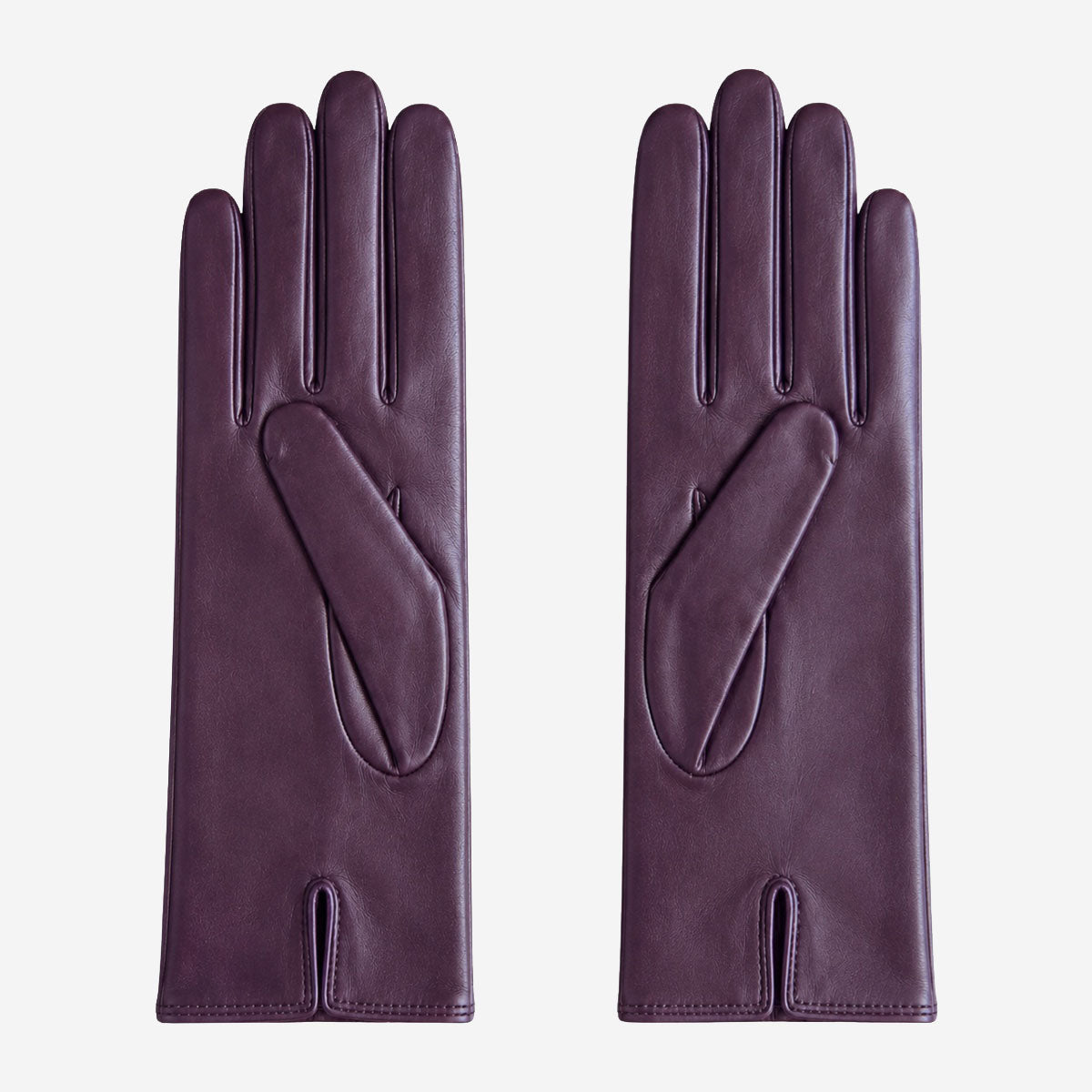 Marcella (brown) - Unlined women’s lambskin leather gloves — photo 2 of 10