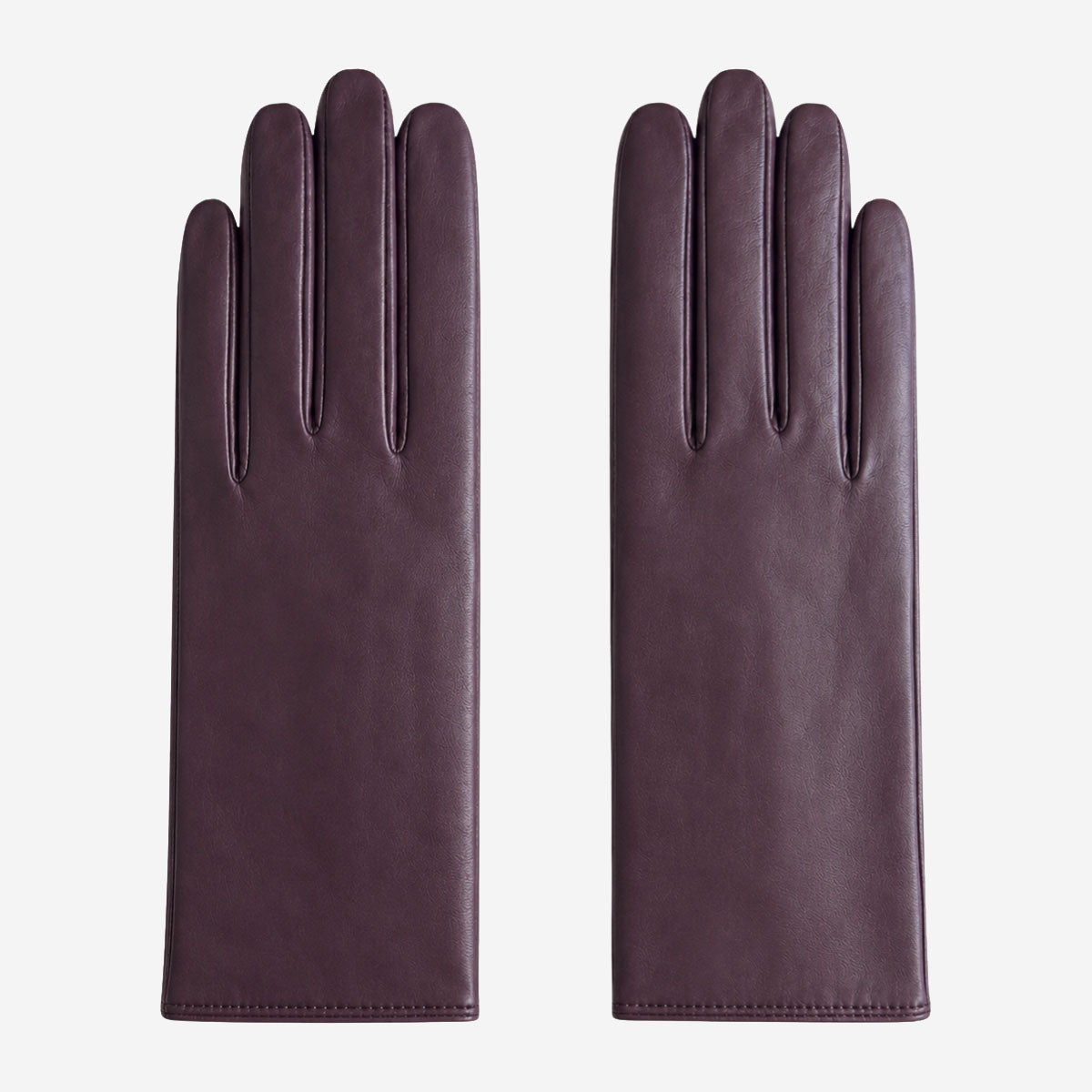 Marcella (brown) - Unlined women’s lambskin leather gloves — photo 1 of 10