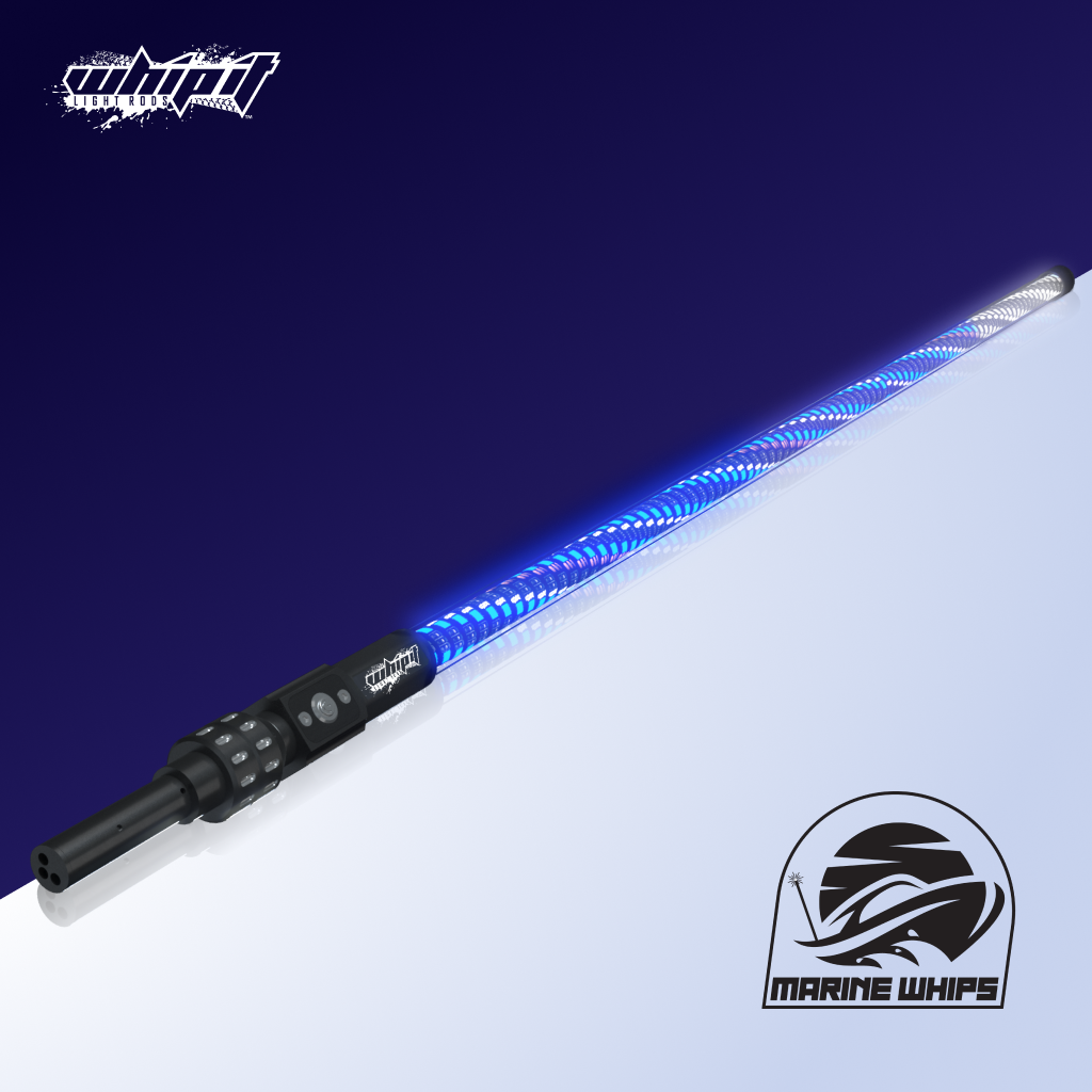 Marine Brilliance LED Whips – Premium LED Boat Whips for Ultimate Visibility on the Water