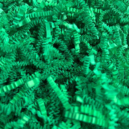40 LB Green Crinkle Paper