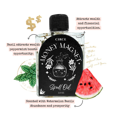 Demeter’s Abundance Ritual Set – Prosperity Blend & Money Magnet Oil