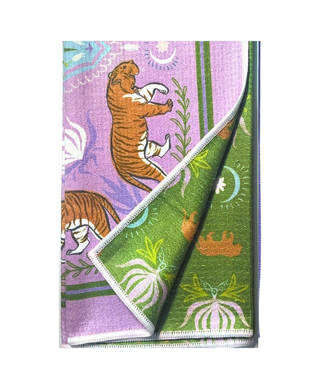 Moon Tiger Double-Sided Tea Towel