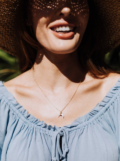 Moonbeam Necklace - ( Multiple Colors Available )  As Seen On Chambers