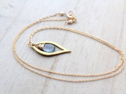 Dew Necklace (Multiple Stones Available)