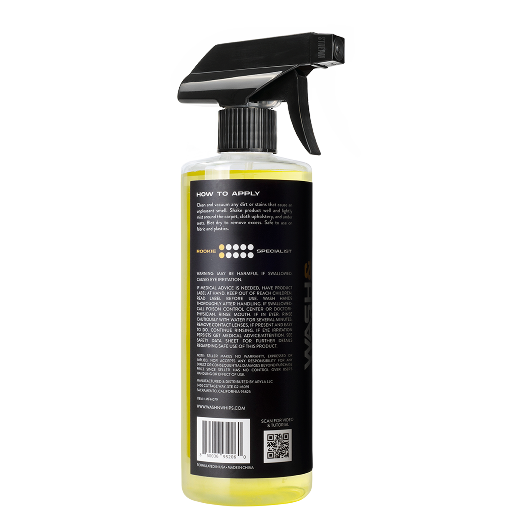WASH&WHIPS Musk Odor Eliminator [New Customer Offer 16oz (see promo in cart)] — photo 3 of 8